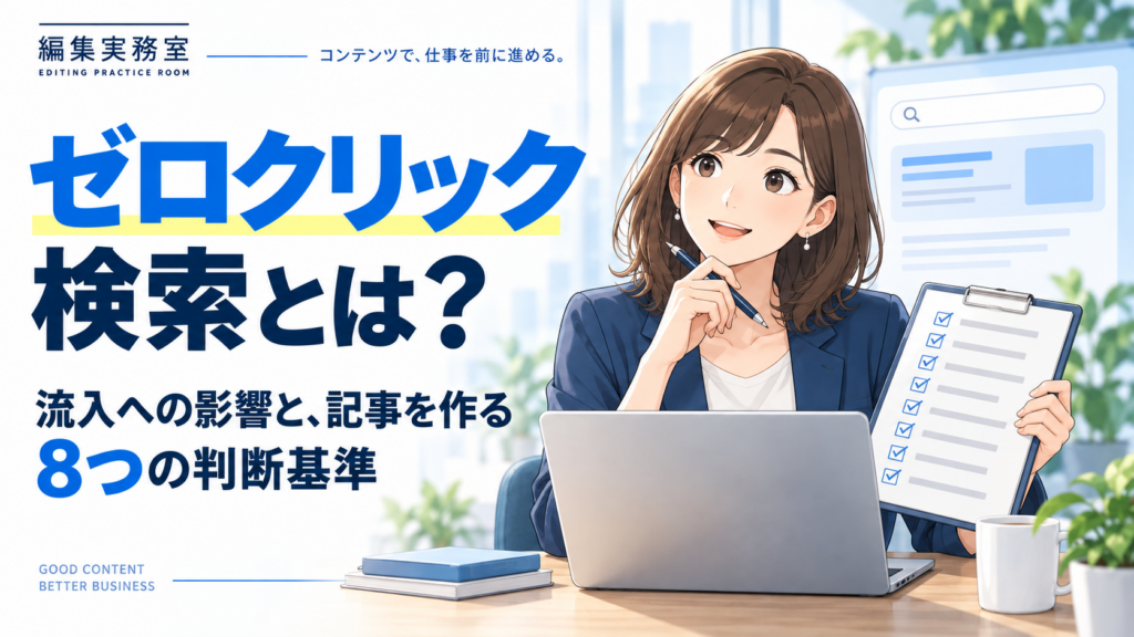 ゼロクリック検索とは